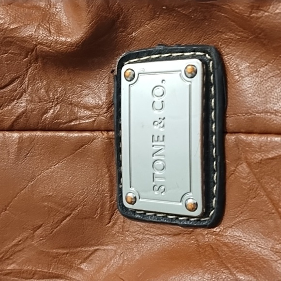 Saddle Brown & Dark Brown & a Burgundy Black Crossbody/Bag 2 bags - Picture 3 of 16